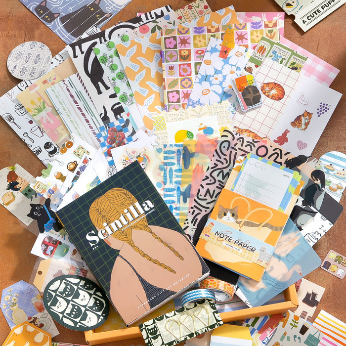 Inspiration Moment Warm Journal  Sticker 157pcs