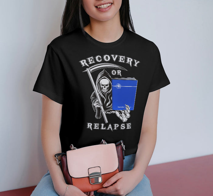 ldTs- Recovery Or Relapse Reaper Women's Tee