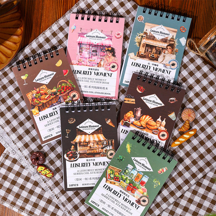 Leisurely Moment Sticker 18pcs