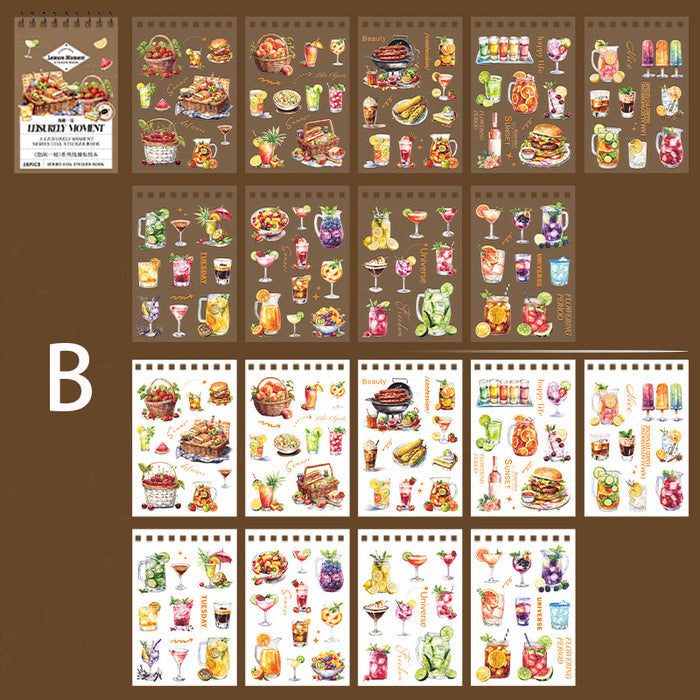 Leisurely Moment Sticker 18pcs