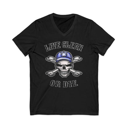 Live Clean Or Die V.2 dtg V-Neck Tee