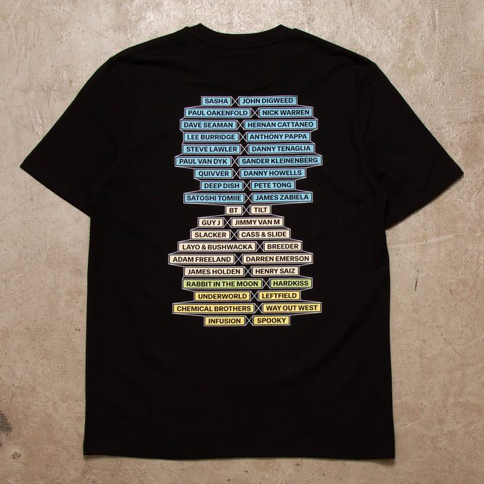 MC Progressive House Legacy Back Print - Tshirt - Black