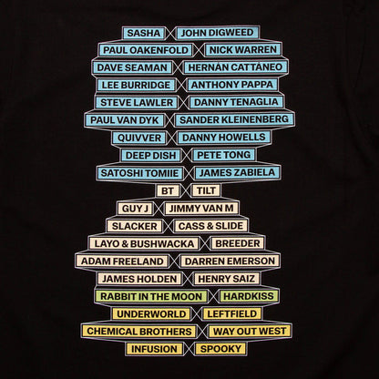 MC Progressive House Legacy Back Print - Tshirt - Black