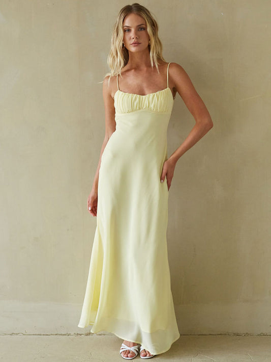 McKall Chiffon Maxi Dress