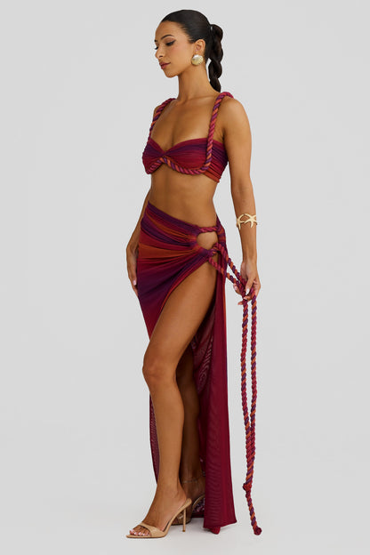 Ahria Top - Sunset Ombre