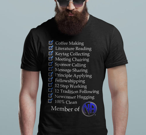Member Of NA Check List SS/LS Tee