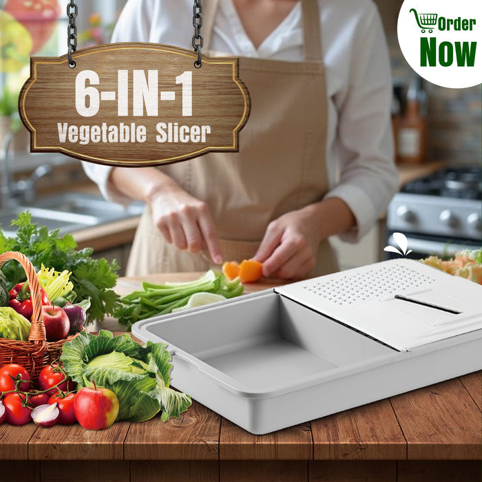 MH07084 6-IN-1 Vegetable Slicer
