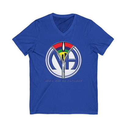 More Will Be Revealed dtg V-Neck Tee