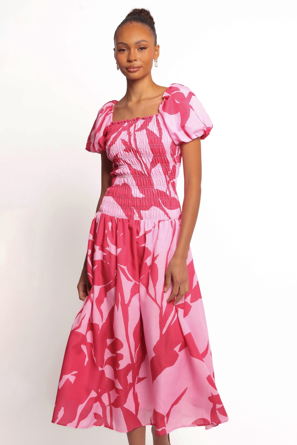 Bradley Maxi Dress - Pink Floral