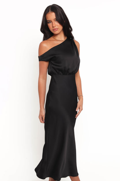 Clare Midi Dress - Black