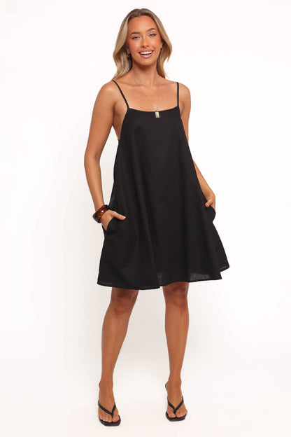 Cloella Mini Dress - Black