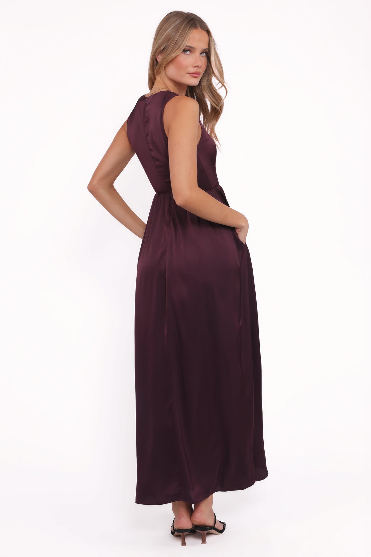 Elania Maxi Dress - Plum