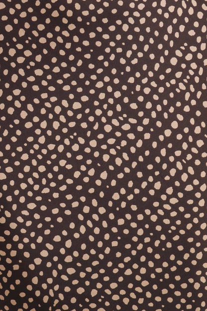 Flossy Maxi Dress - Umber/Taupe