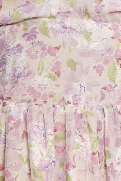 Hayden Maxi Dress - Purple Floral