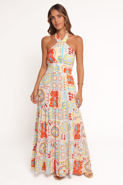 Jelena Maxi Dress - Aelia Print