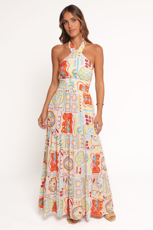 Jelena Maxi Dress - Aelia Print