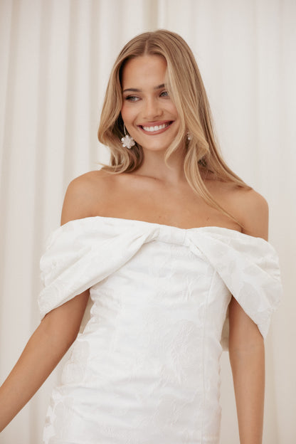 Kaeli Mini Dress - White