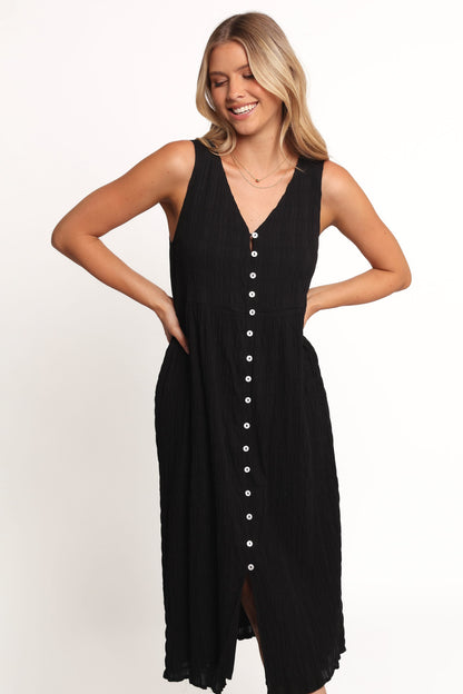 Sam Midi Dress - Black