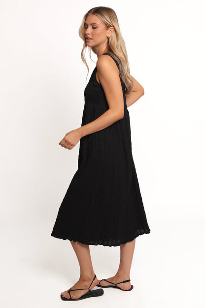 Sam Midi Dress - Black