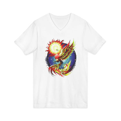 Phoenix Rising V.2 dtg V-Neck Tee