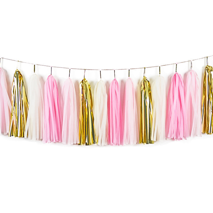 Pink Princess Tassel Garland