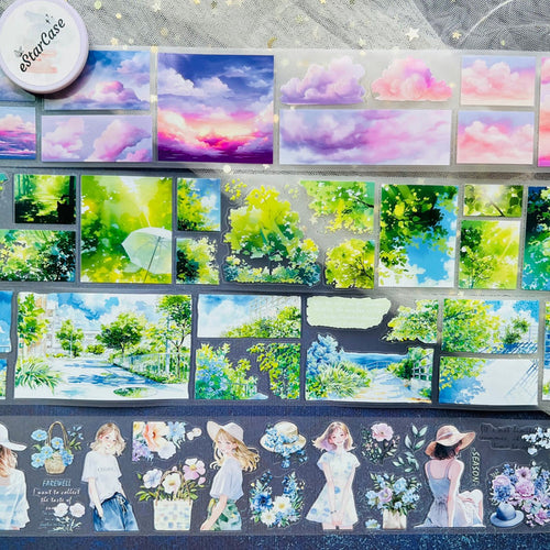 Pre-Cut Bright Afternoon Tape Set