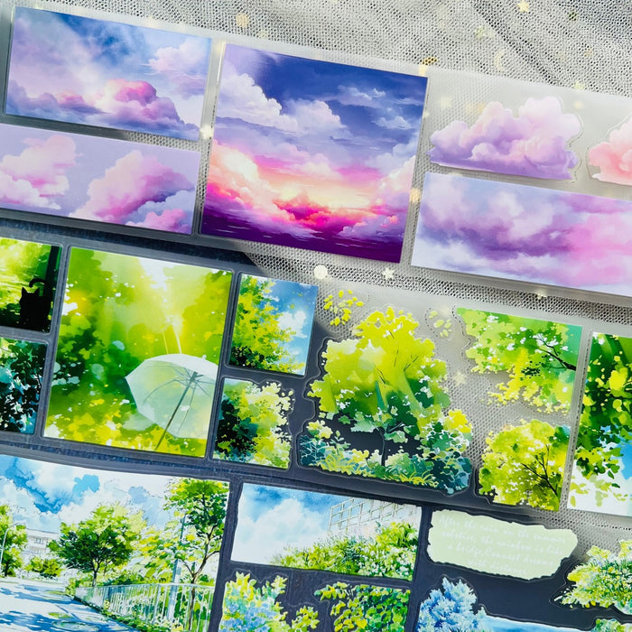 Pre-Cut Bright Afternoon Tape Set