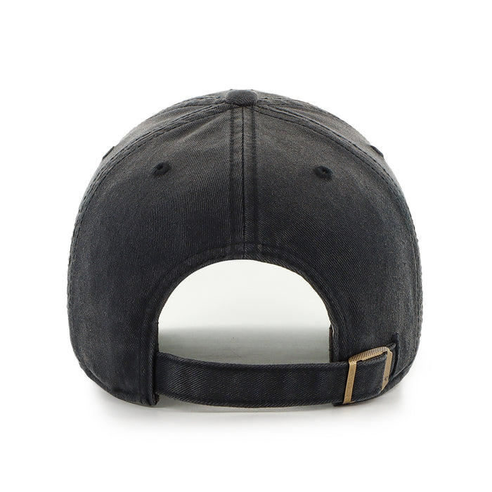 Rays '47 Brand Black Distressed Devil Rays Coop Clean Up Adjustable Hat