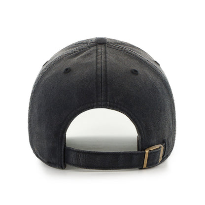 Rays '47 Brand Black Distressed Devil Rays Coop Clean Up Adjustable Hat
