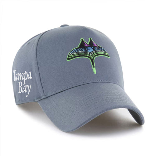 Rays '47 Brand Blue Gray City Connect Skyray Foundation Offside Snapback Hat