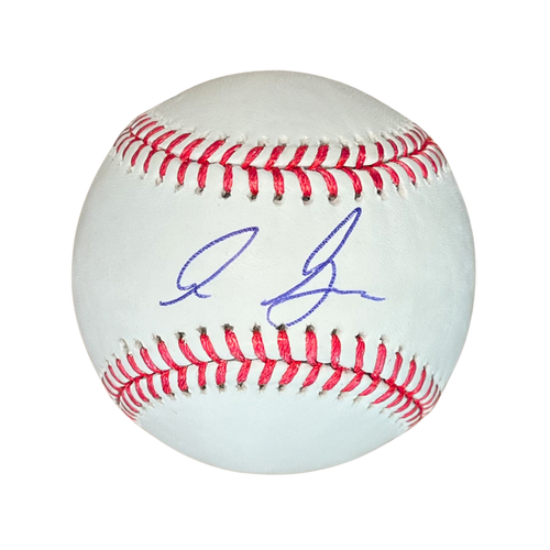 Rays Ian Seymour Autographed City Connect Official MLB Baseball