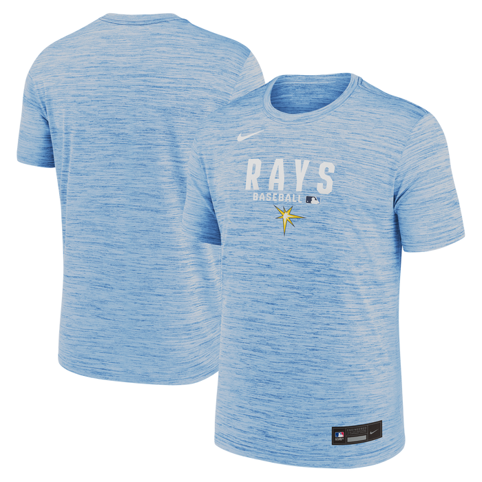 Rays Men's Nike 2026 Valor Blue Burst Authentic Collection Velocity Dri Fit T-Shirt