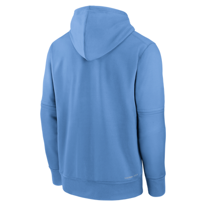 Rays Men's Nike Light Blue 2026 Authentic Collection Burst Performance Therma Hoodie