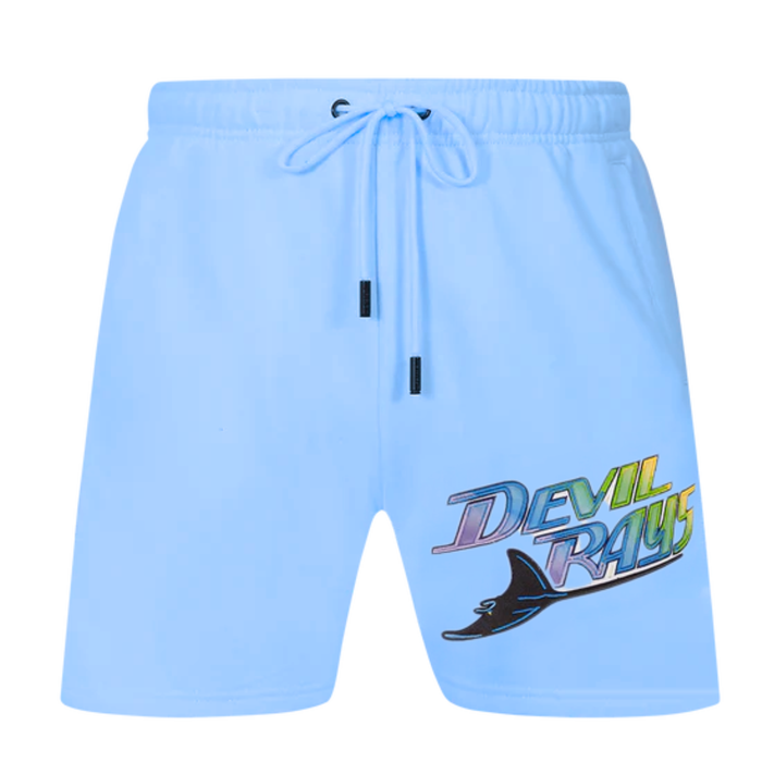 Rays Men's Pro Standard Light Blue Devil Rays Shorts