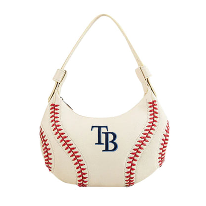 Rays Montana West White TB Hobo Bag Purse