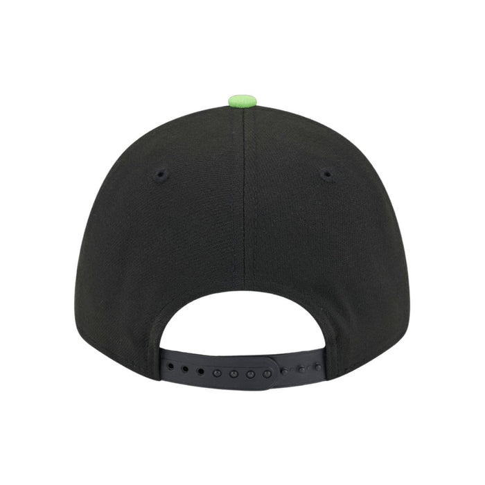 Rays New Era Black Purple City Connect 9Forty Stretch Snap Adjustable Hat