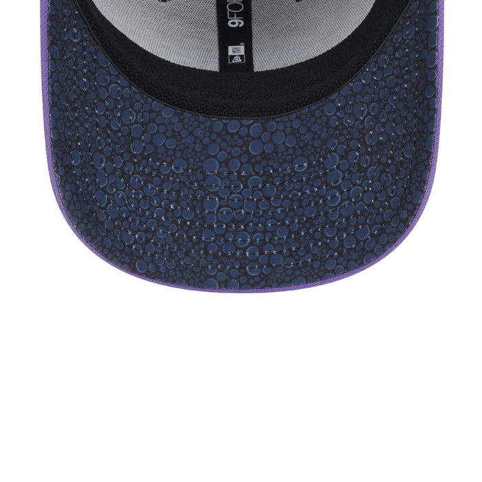 Rays New Era Black Purple City Connect 9Forty Stretch Snap Adjustable Hat