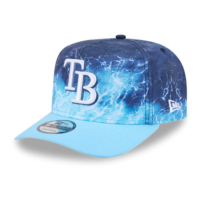 Rays New Era Blue Deep Water 9Fifty A-Frame Adjustable Hat