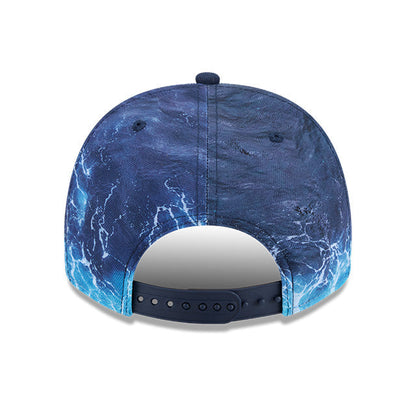 Rays New Era Blue Deep Water 9Fifty A-Frame Adjustable Hat