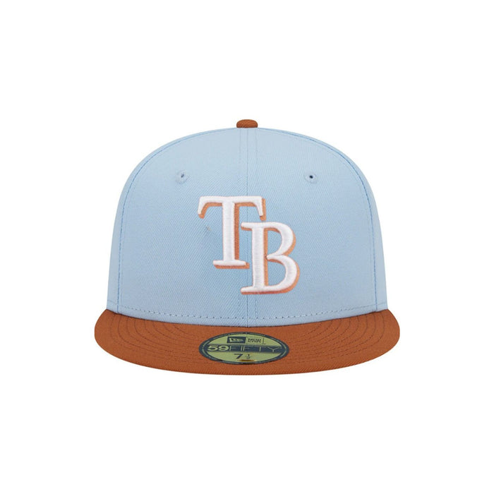 Rays New Era Color Pack Blue Brown TB 9Fifty Snapback Hat