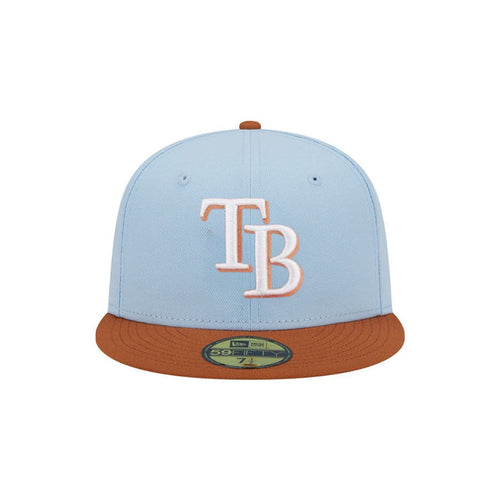Rays New Era Color Pack Blue Brown TB 9Fifty Snapback Hat