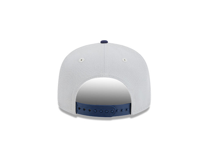 Rays New Era Gray Navy TB 9Fifty Snapback Hat