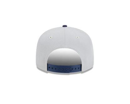 Rays New Era Gray Navy TB 9Fifty Snapback Hat