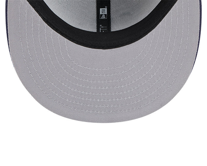 Rays New Era Gray Navy TB 9Fifty Snapback Hat