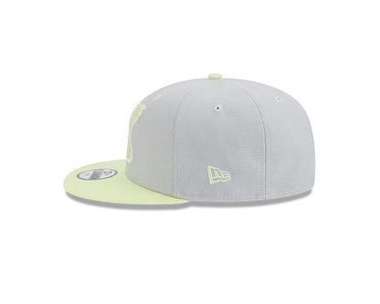 Rays New Era Gray Neon City Connect Pelican 9Fifty Snapback Hat