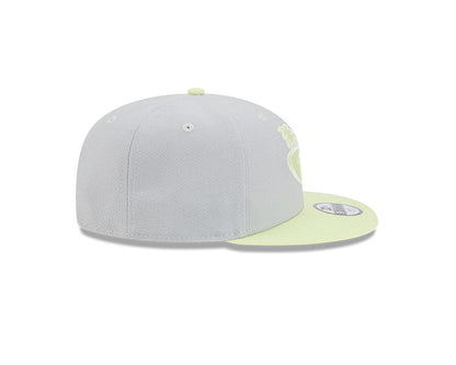 Rays New Era Gray Neon City Connect Pelican 9Fifty Snapback Hat
