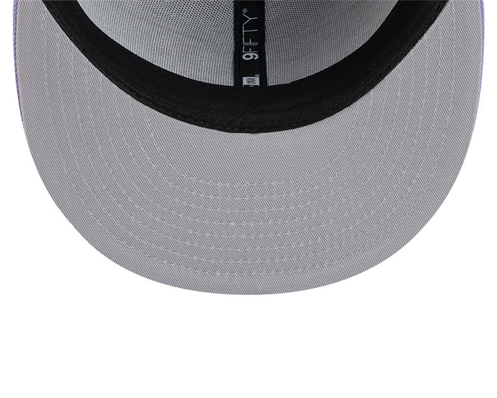 Rays New Era Gray Purple Coop 9Fifty Snapback