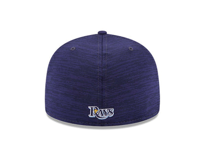 Rays New Era Navy TB Clubhouse 59Fifty Fitted Hat