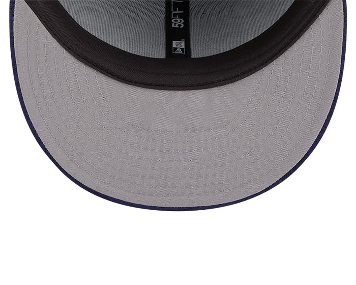 Rays New Era Navy TB Clubhouse 59Fifty Fitted Hat