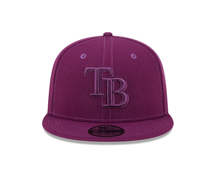 Rays New Era Violet Tonal TB 9Fifty Snapback Hat